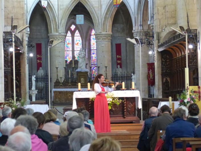 Concert Natacha Triadou violoniste virtuose