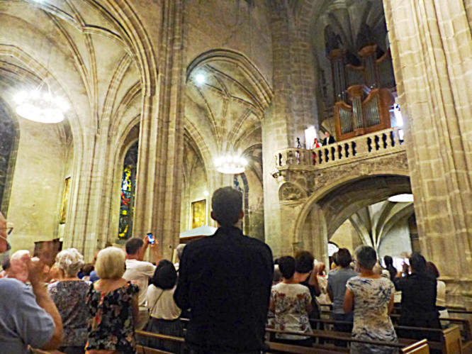 Natacha Triadou et Eric Lebrun, Standing ovation à la Cathédrale de Bourg en Bresse