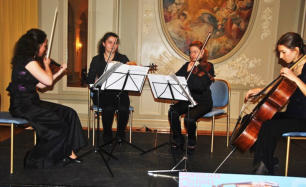 Photo quatuor Festival Interlaken Classics - Natacha Triadou et amies
