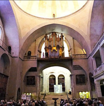 Natacha Triadou et Marc Chiron, concert violon et orgue