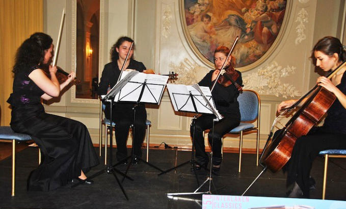 Natacha Triadou - Quatuor - concert Festival Interlaken Classics