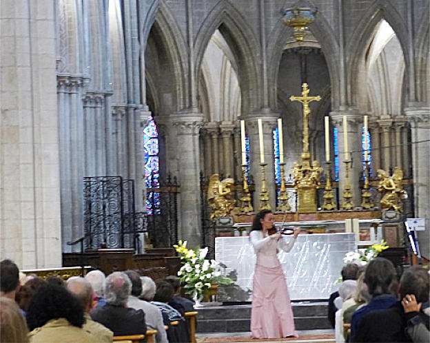 Concert en solo à Caen par Natacha Triadou