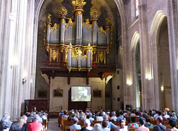 Natacha Triadou et Marc Chiron, concert Cathédrale de Montpellier