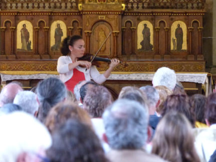 Natacha Triadou violoniste virtuose