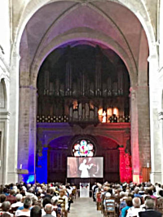 Natacha Triadou et Eric Lebrun, concert Cathédrale de Verdun